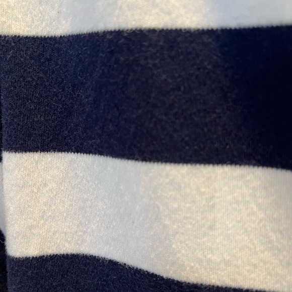 EUC Nautical vibe, navy & white, extra soft cotton dress. Isaac Mizrahi, medium - Picture 3 of 5